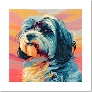 Tibetan Terrier in 70's Posters and Art